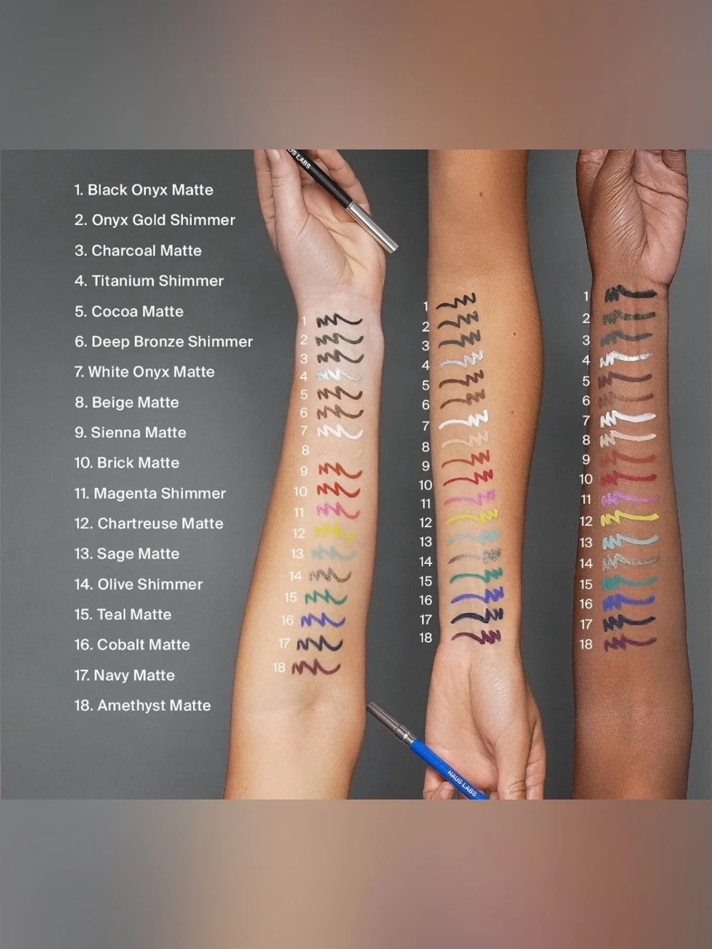 Haus Labs Intensity Gel Eyeliner + REM Beauty At The Borderline Eyeliner NEW